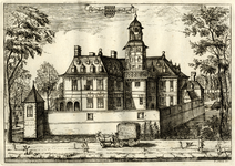 135379 Gezicht op het kasteel Plettenburg bij Jutphaas, uit het noorden.N.B. De gemeenten Jutphaas en Vreeswijk zijn ...